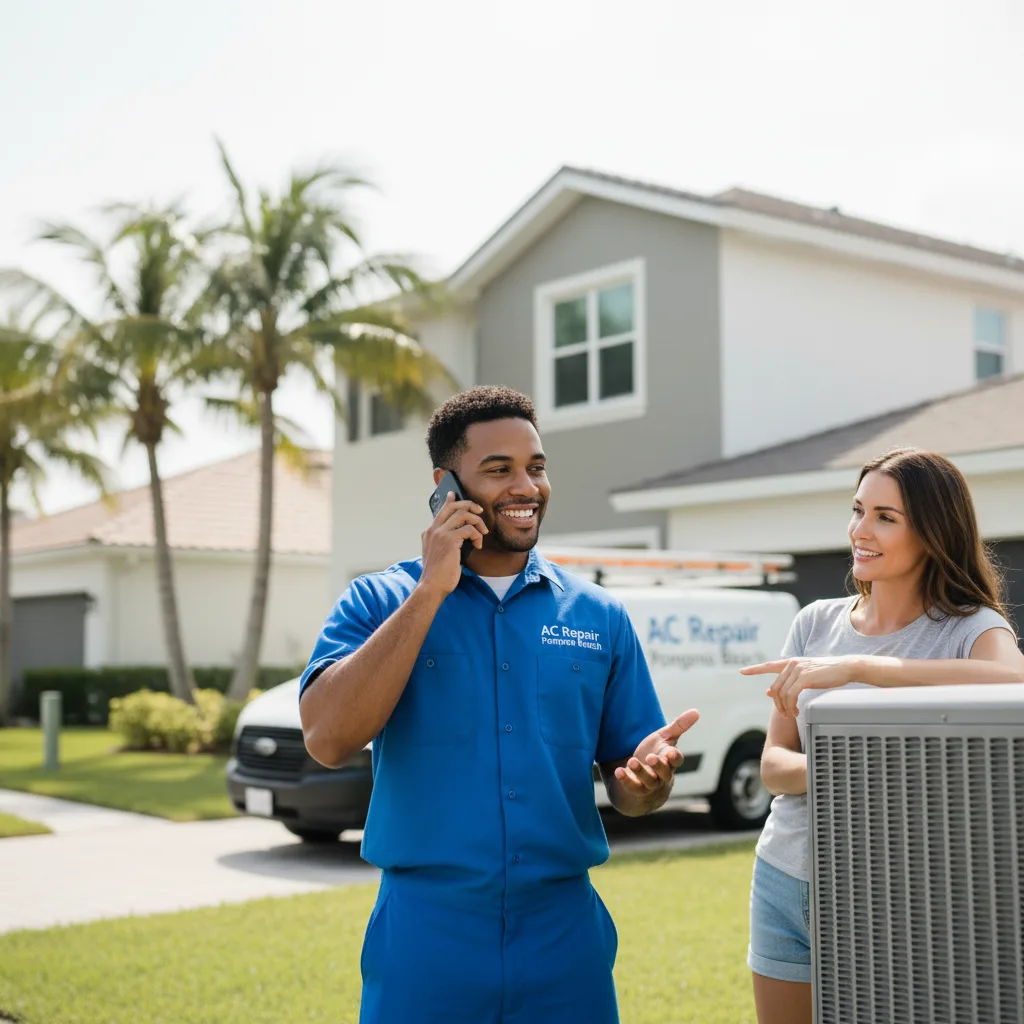 AC Repair Pompano Beach customer support in Victoria
